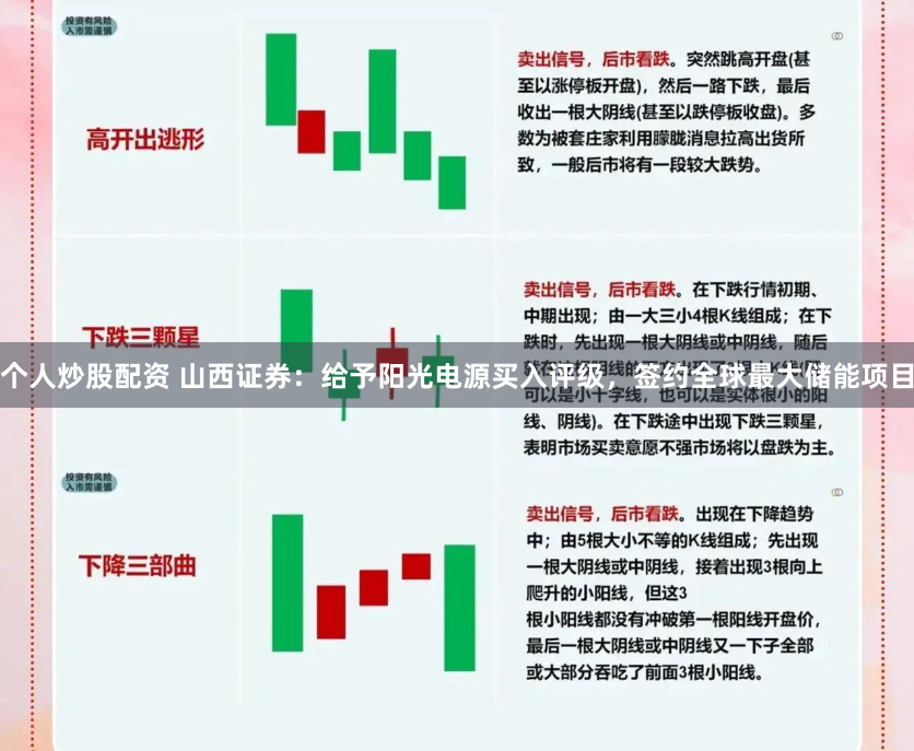 个人炒股配资 山西证券：给予阳光电源买入评级，签约全球最大储能项目