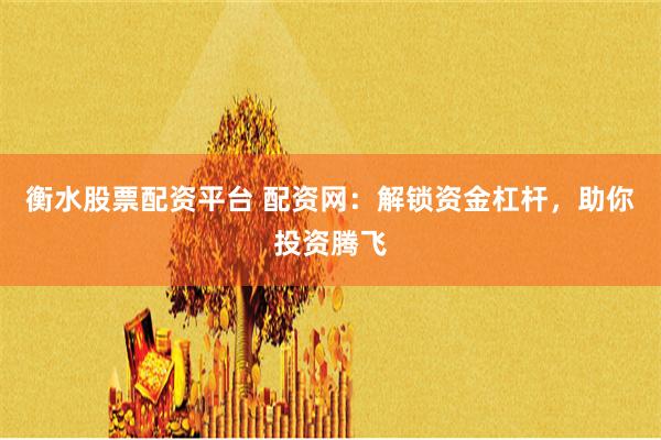 衡水股票配资平台 配资网：解锁资金杠杆，助你投资腾飞