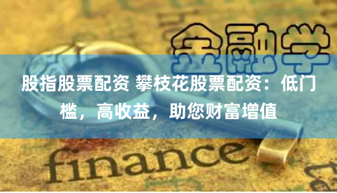 股指股票配资 攀枝花股票配资：低门槛，高收益，助您财富增值